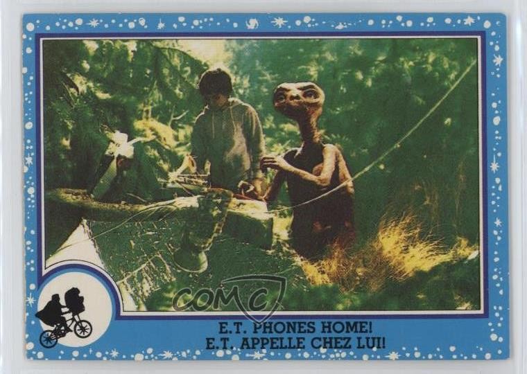 1982 ET The Extra Terrestrial in His Adventure on Earth Phones Home! #47 0au4