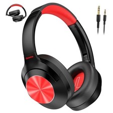 Hybrid Active Noise Cancelling Headphones - 2024 Upgraded Wireless Over Ear