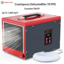 Abestorm SN35P CrawlSpace Dehumidifier 70 PPD Commercial Industry 1000 Sq.Ft.