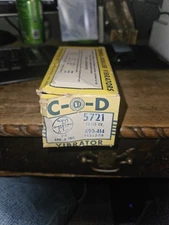 VINTAGE NOS CORNELL DUBILIER VIBRATOR TYPE 5721 6 VOLT 6 PIN