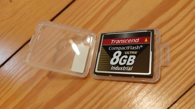 Transcend Ultra Industrial 8 GB CF Compact Flash Card TS08GCF100I