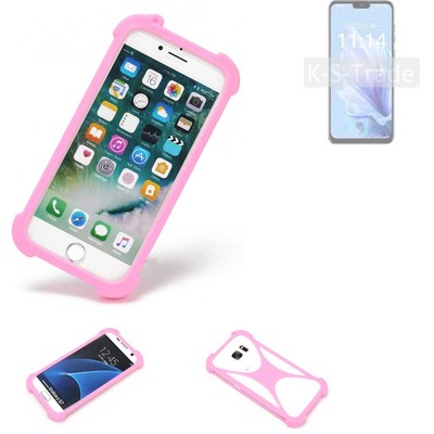 Bumper für Coolpad Fashion 50 Lite Silikon Hülle Softcase Stoßschutz Kantensc