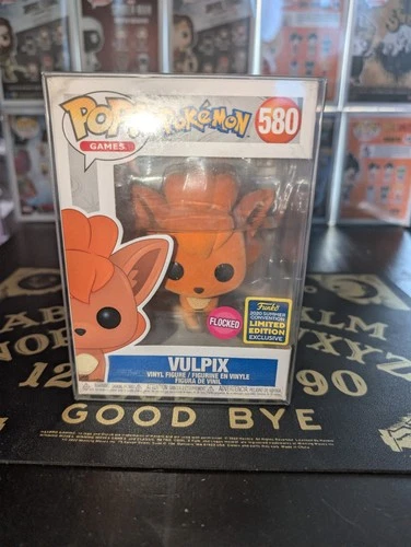 Funko Pop! Vinyl: Pokemon - Vulpix #580 Flocked SDCC Exclusive