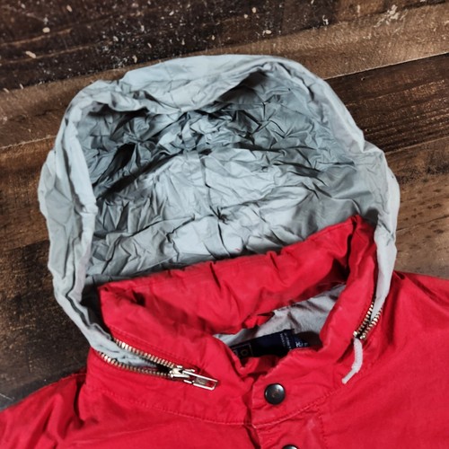 Vintage Polo Ralph Lauren Vest Mens Medium Red Hunting Fishing Pockets Hooded - Picture 15 of 15