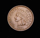 1881 Indian Head Cent  AU+