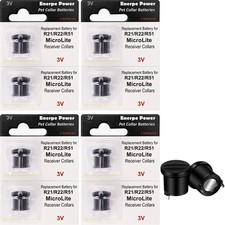 Dog Fence Batteries Long-Lasting  High Capacity Compatible with Invisible R2...