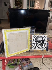 1980's Max Headroom Mirror, Carnival Fair Prize