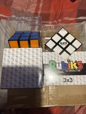 2 x Rubiks Cubes The Original 3x3 Cube Brain Teaser Puzzle