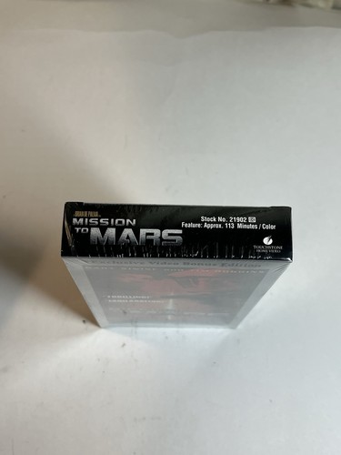 Mission to Mars VHS Tim Robbins, Gary Sinise Video Bonus Edition New Sealed - Picture 8 of 9