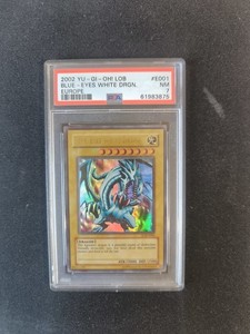 YU-GI-OH! Blue-eyes white dragon LOB-E001 Ultra Rare | PSA 7 NEAR MINT ENG EUROP