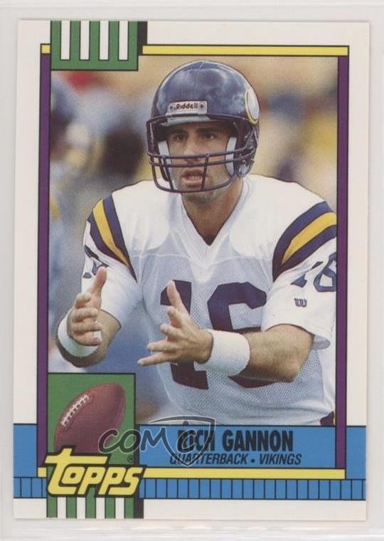 1990 Topps Traded Rich Gannon #70T Rookie RC