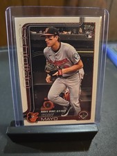 2025 Topps Update Series Rookie Debut Coby Mayo #US282 Canvas /50 (RC)
