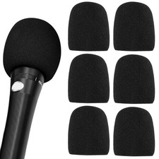 6 Pezzi Spugna Microfono Copri Microfono Antivento Microfono Copertura Microfono