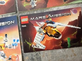 LEGO Mars Mission Instructions Manual Lot 7692 7693 7697 7695 Retired Sets