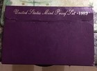 1989 Clad Proof Set U.S. Mint Original Government Packaging-Some Toning — photo 1