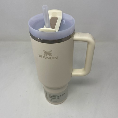 #ad Stanley Quencher H2.0 40oz Tumbler w Straw Cream $27.99