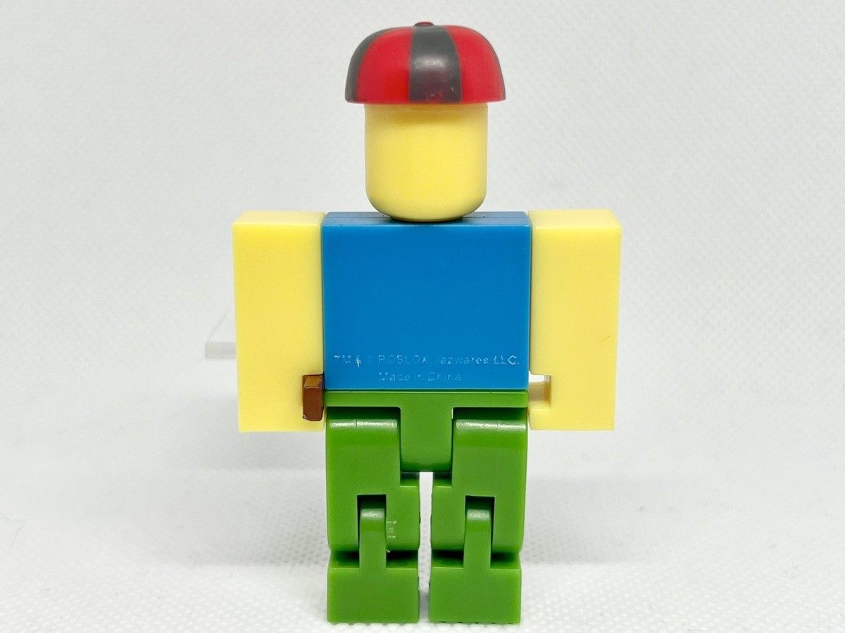 ROBL0X CLASSIC NOOB Series 1 Toy Figure w Hat + Sign NO CODE | eBay