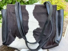 Awesome Village Tannery Handmade Zevestet New York all Leather Bag: 2 Zippers