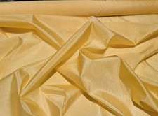 Golden Yellow Organza Dupioni, Light Weight, 100 Silk, 54"W, By Yard TS-7101E 