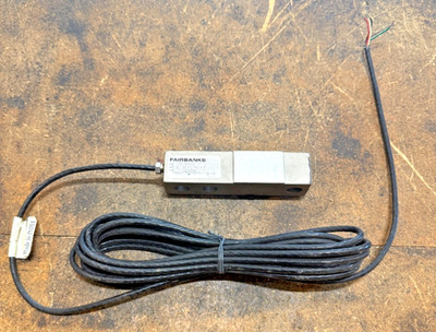 Fairbanks LCF-R3030-17 Industrial Load Cell Sensor (TESTED)