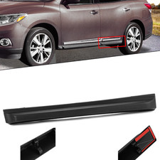 Fits Nissan Pathfinder 2013-2015 Left Rear Driver Lower Door Molding - Black