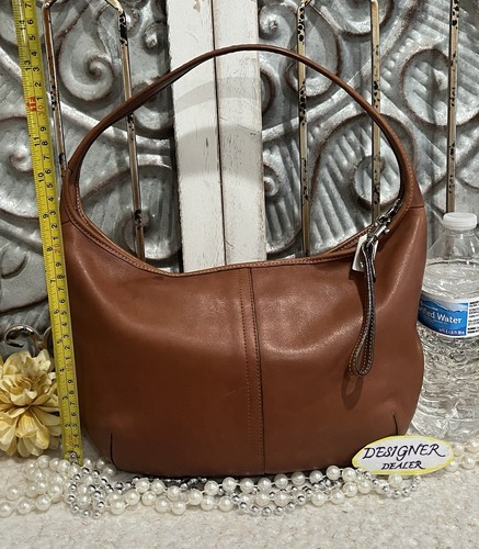 COACH Vintage Ergo British Tan Leather Hobo 9226 - Picture 4 of 16