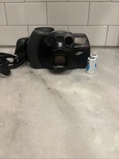 Samsung EXC1 Panorama 35mm Point & Shoot Camera Tested Works Batteries Included