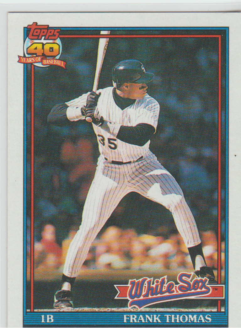 Frank Thomas #79  1991 Topps