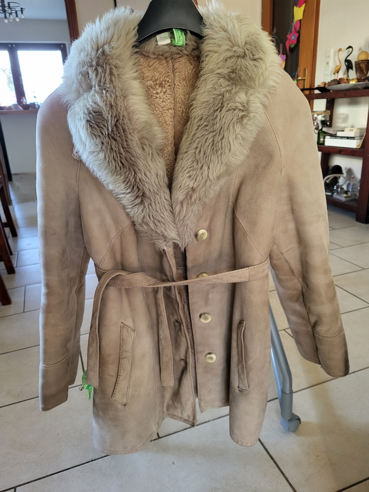 Vintage High Quality Shearling Jacket Christ Coll… - image 1