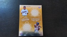 2002 Playoff Team Tandems Gold # TT-17 Vladimir Guerrero Jose Vidro Expos (B62)