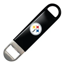 Boelter Brands NFL Pittsburgh Steelers Vinyl Covered Long Neck Bottle Opener