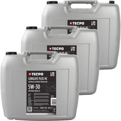 60L TECPO 5W-30 LONGLIFE PLUS MOTORÖL 504.00 507.00 229.31 229.51 LL-04 C30 5W30
