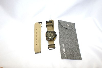 BRISTON CLUBMASTER CHRONOGRAPH  SAFARI  EDITION WATCH (14140.PBAM.TS.5.NK)