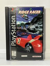Ridge Racer PlayStation 1 PS1 Complete CIB Long Box - Tested - Excellent