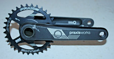 Praxis Works Cadet Single Crank Set BB Black 175mm Center Mount 32T Gravel CX