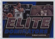 2019 Panini Donruss Optic Elite Dominators Blue Prizm 42/49 DeMar DeRozan 1d77