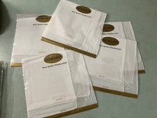 Brand new - 5 cotton Seward Monogramed "D" - men's Hankerchiefs