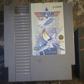 Nintendo NES Top Gun Konami Shooter cartuccia gioco
