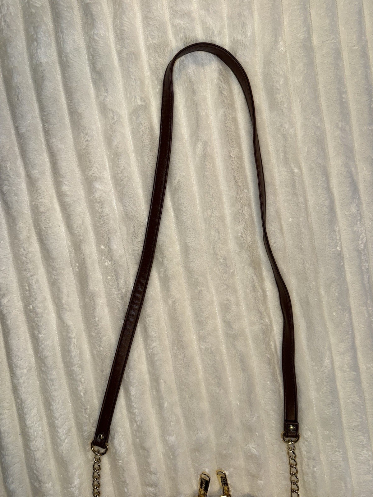 Steve Madden Browns/Gold Patchwork Crossbody Purse - image 7