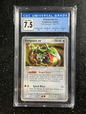 Pokemon 2005 EX Deoxys Rayquaza ex Holo #102/107 CGC 7.5 English on eBay