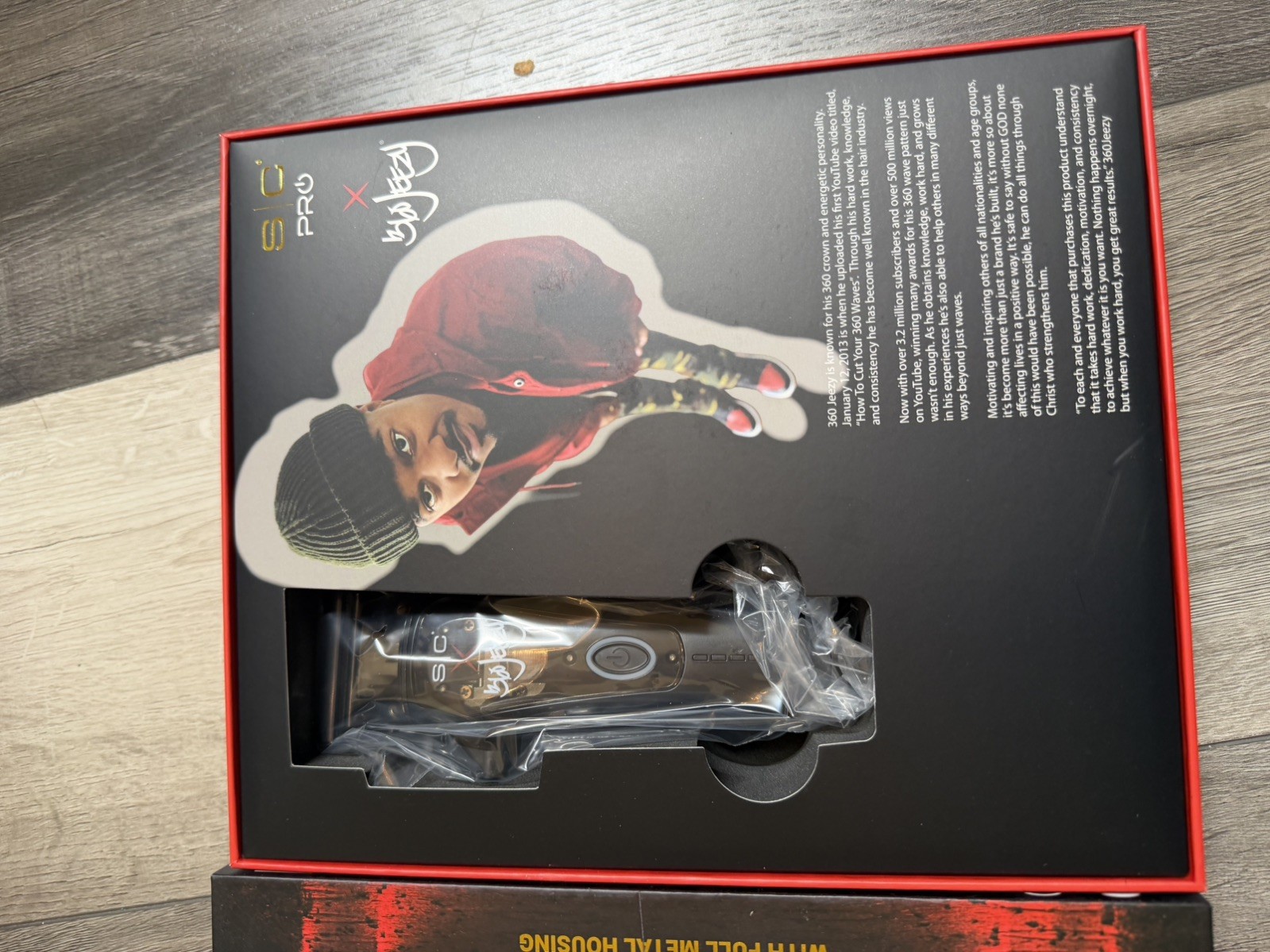 StyleCraft Pro 360 Jeezy Cordless Vector Motor Metal Clipper SC614B - BRAND NEW