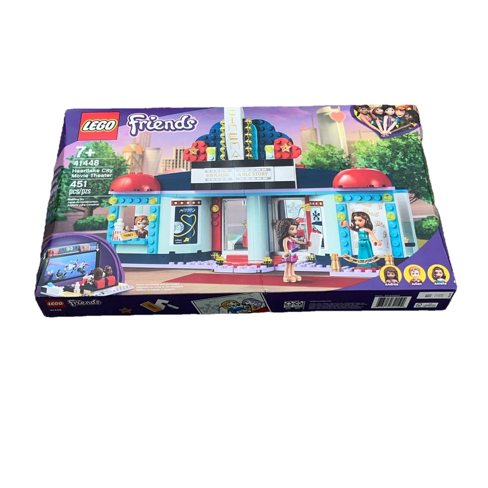 ✅ NISB LEGO Friends Set 41448: Heartlake City Cinema ~ Nuevo En Caja 7+ Foto 2 de 4