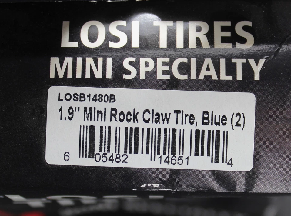 (4) Lote de neumáticos para camión RC - Losi Mini Specialty 1,9" Rock Claw & Panter tacos de 2,2" Foto 3 de 4