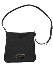 Marc Jacobs Too Hot to Handle Sia Soft Black Leather Crossbody Bag EUC