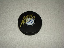 Alex Killorn Hand Signed Tampa Bay Lightning Puck NHL Hockey Autograph Signature