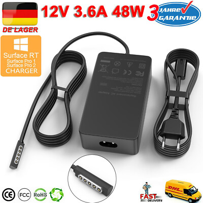 48W Ladegerät für Microsoft Surface RT Pro 2 & Pro1 Windows 8 Tablet Modell 1536