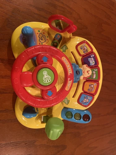 VTech Turn and Learn Driver Toy For kids Music & Driving Sounds Works