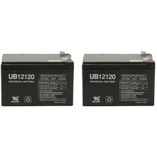 UPG 2 Pack - 12V 12Ah F2 BATTERY PRIDE JAZZY POWER CHAIR Z-CHAIR