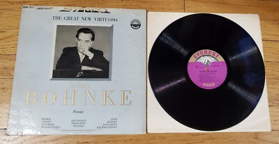 Robert Bohnke The Great New Virtuoso Vinyl Record LP Everest 1960