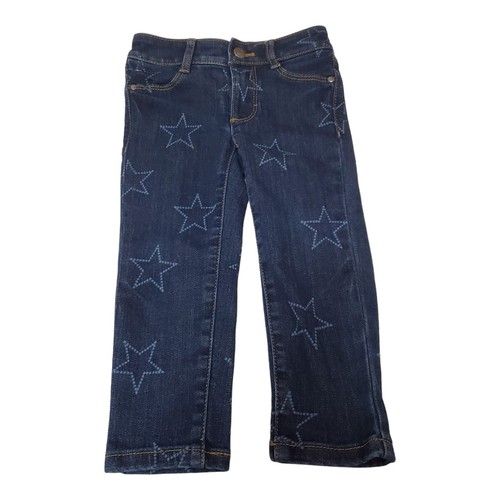 Tommy Hilfiger Jeans Kids Size 2 White Stars Medium Wash